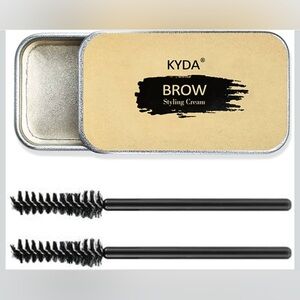 NWT KYDA Brow Soap Wax Eyebrow Kit Styling Waterproof SmudgeProof Pomade Natural